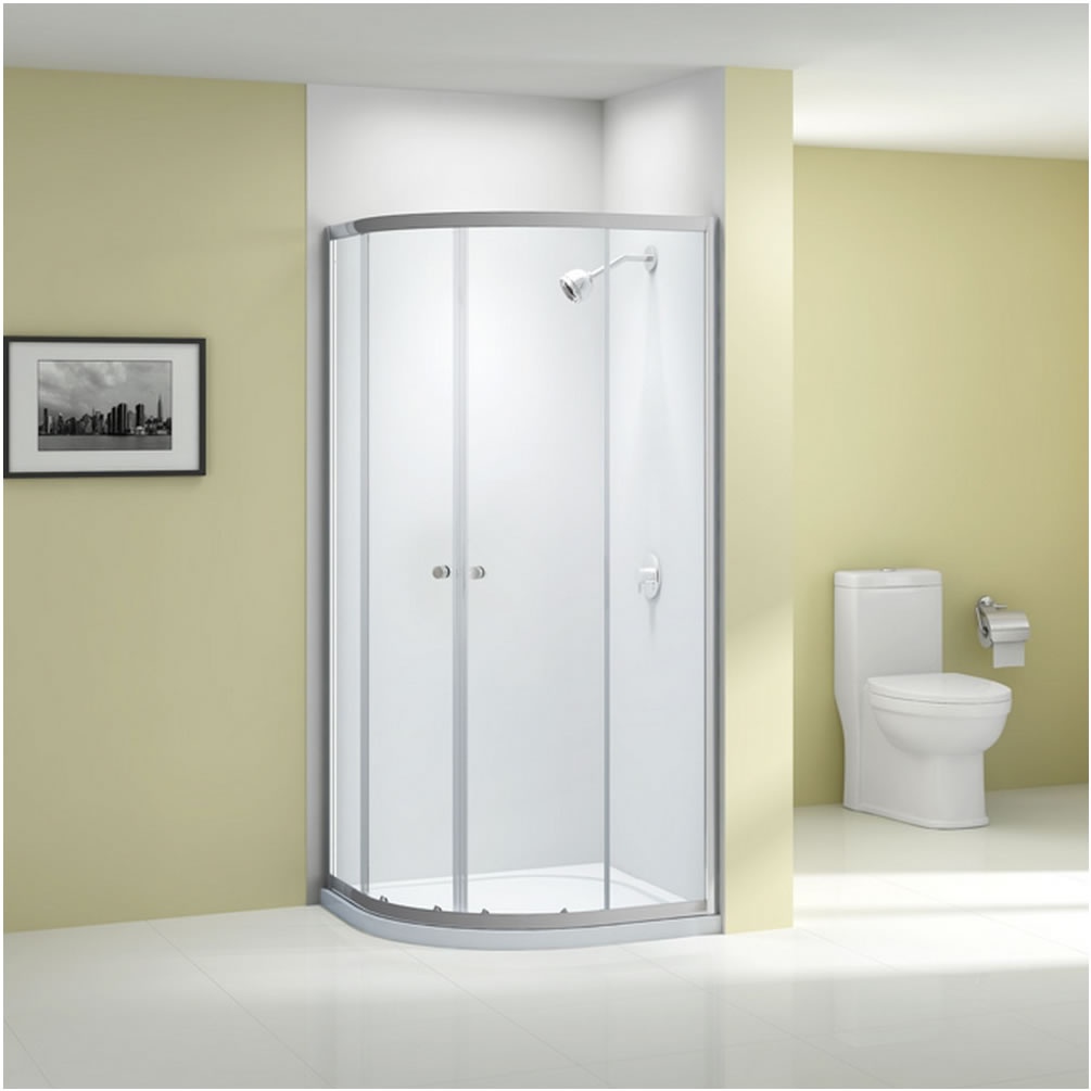 Lifestyle image of Merlyn Ionic Source 800mm Shower Quadrant